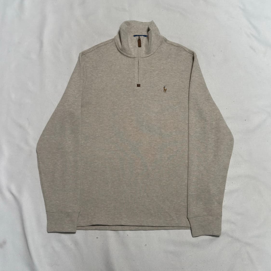 M 폴로랄프로렌 오트밀 반집업 니트 상품이미지2