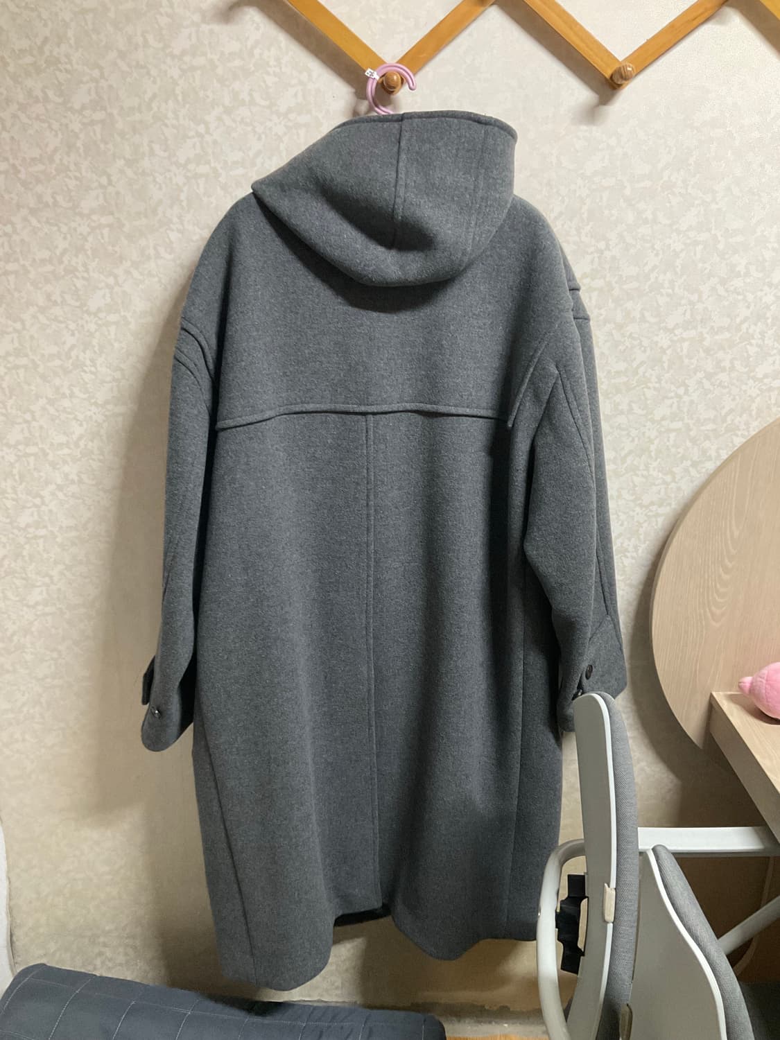 인사일런스 오버사이즈 더플코트 상품이미지2