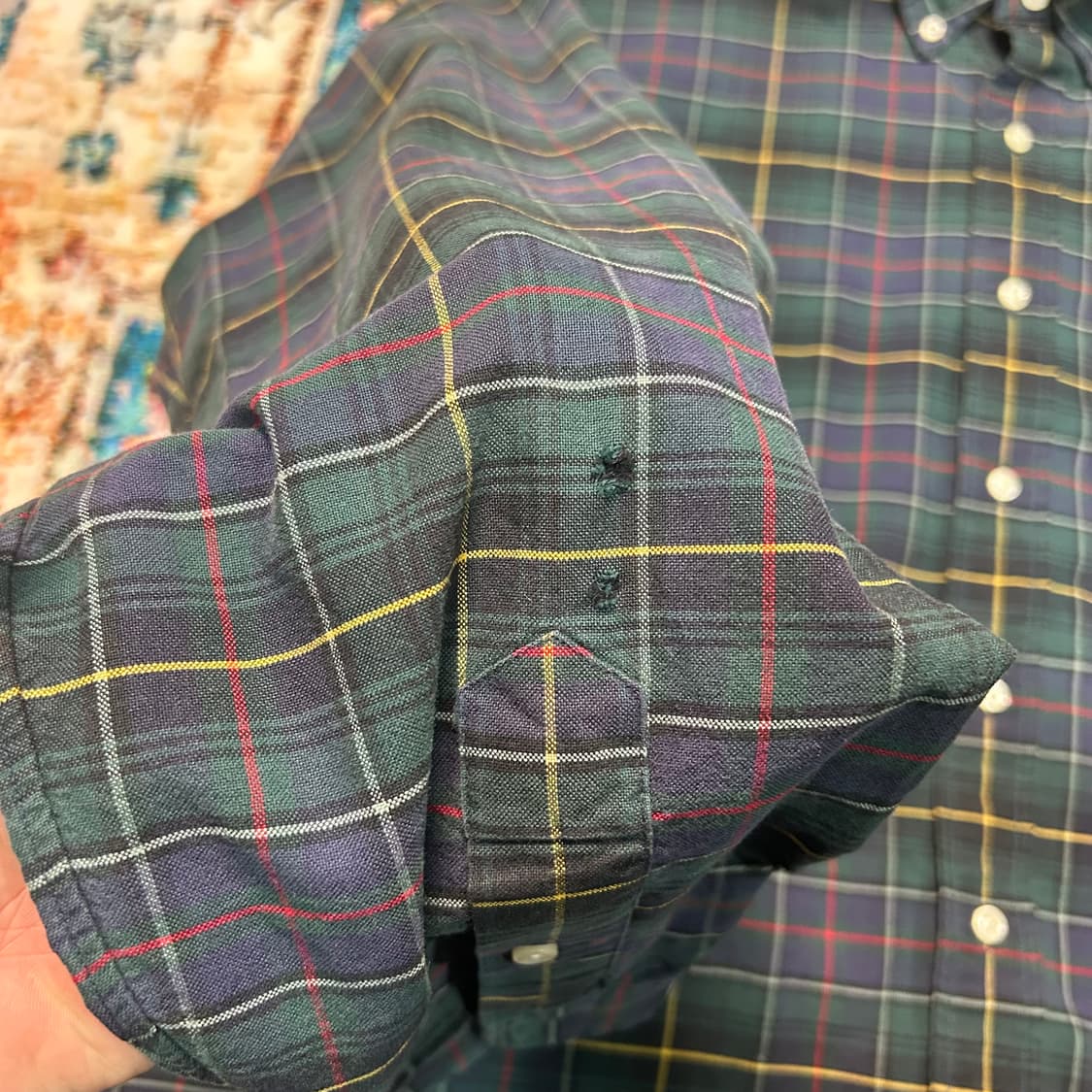 [2XL]폴로 랄프로렌 그린 체크셔츠 상품이미지7