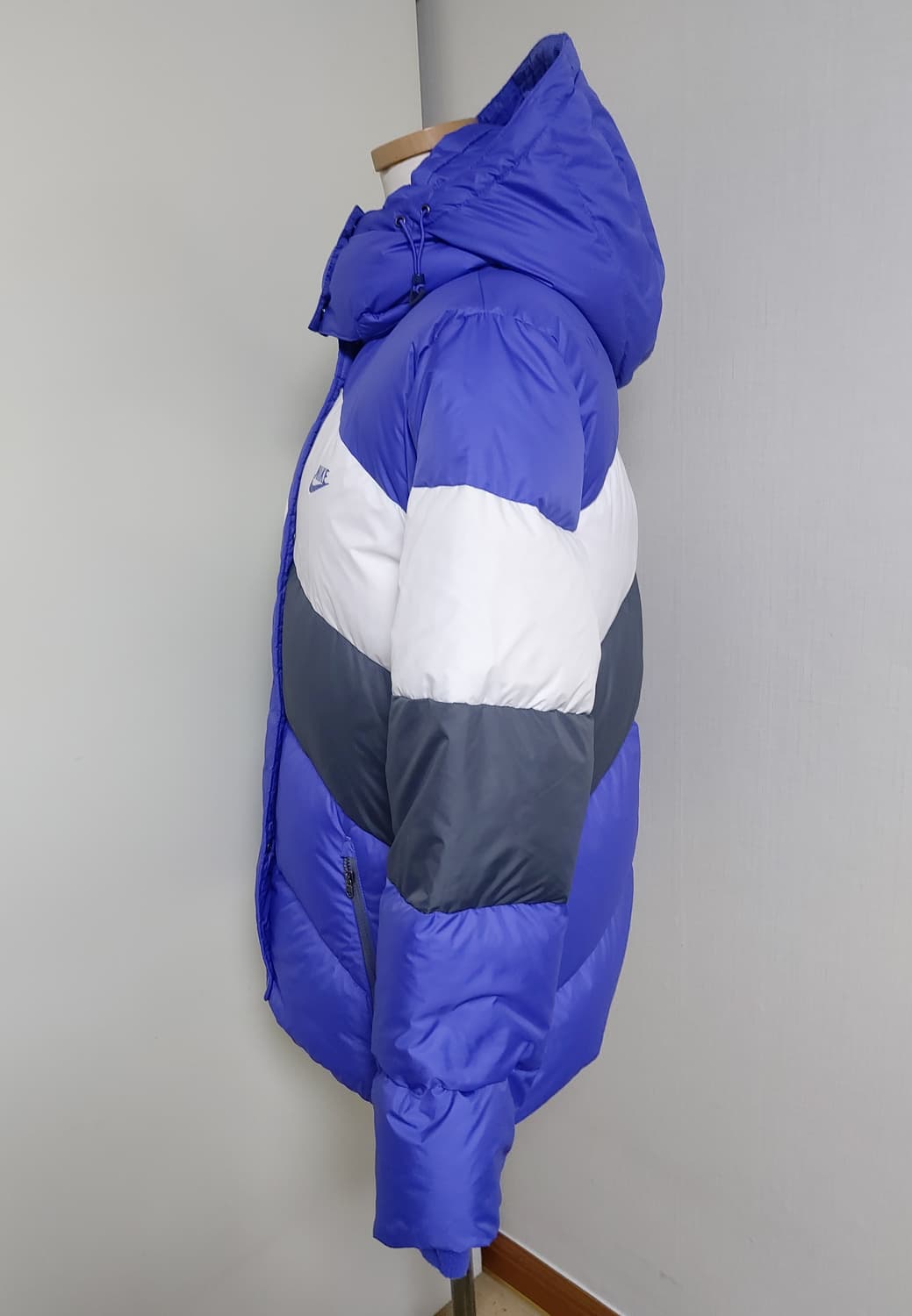 나이키 여성 컬러블록 후드 다운 패딩 (L)  상품이미지2