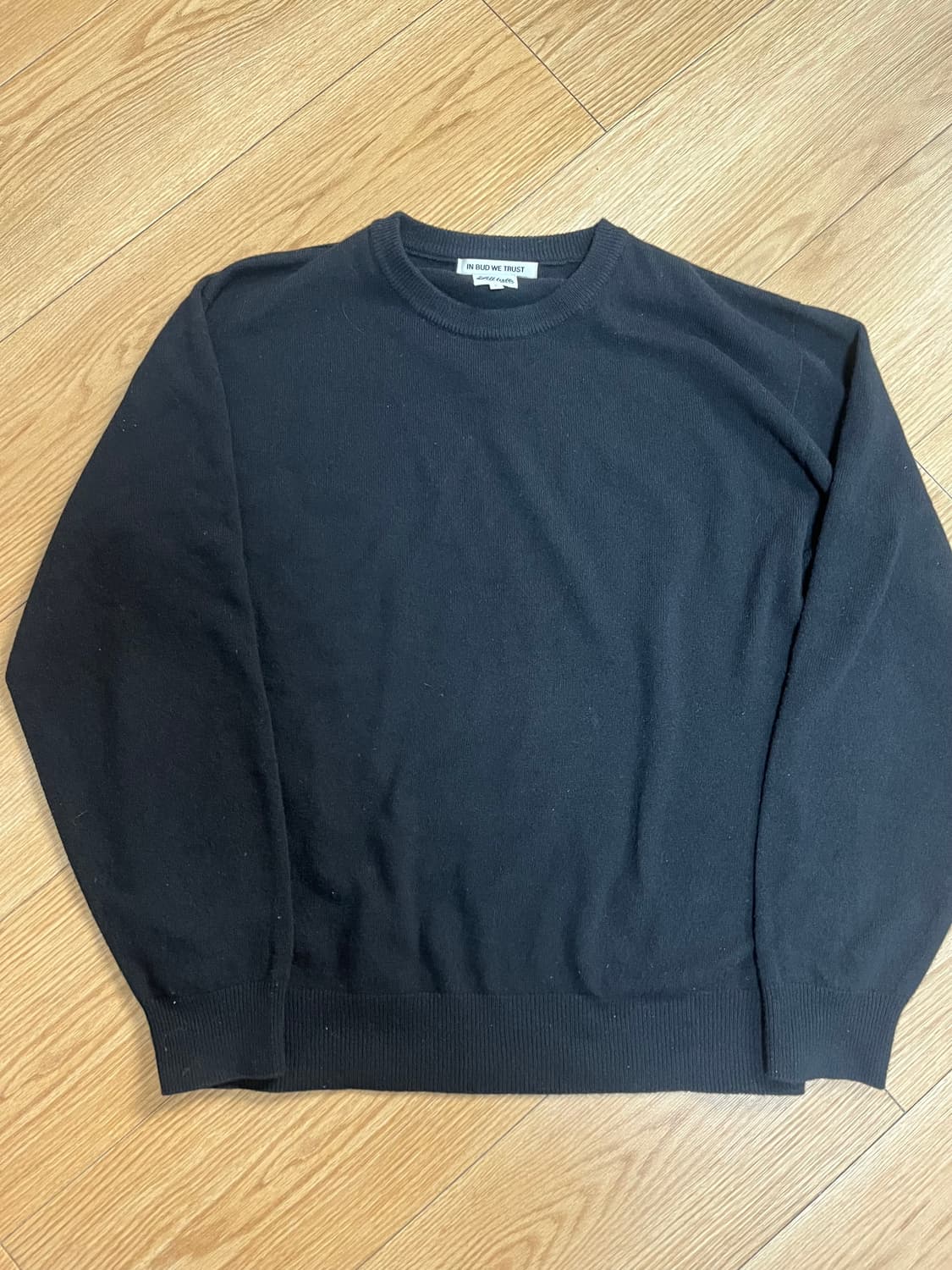 뤡코즈 캐시미어 니트 L 블랙 상품이미지1