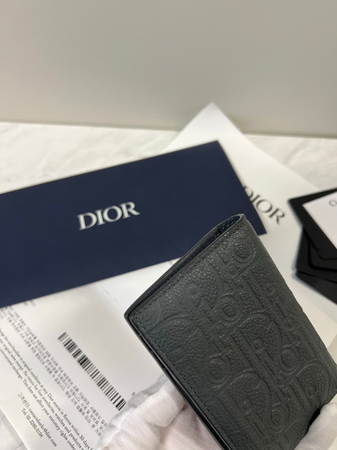 디올 그래비티 버티컬 오거나이저 지갑 상품이미지5