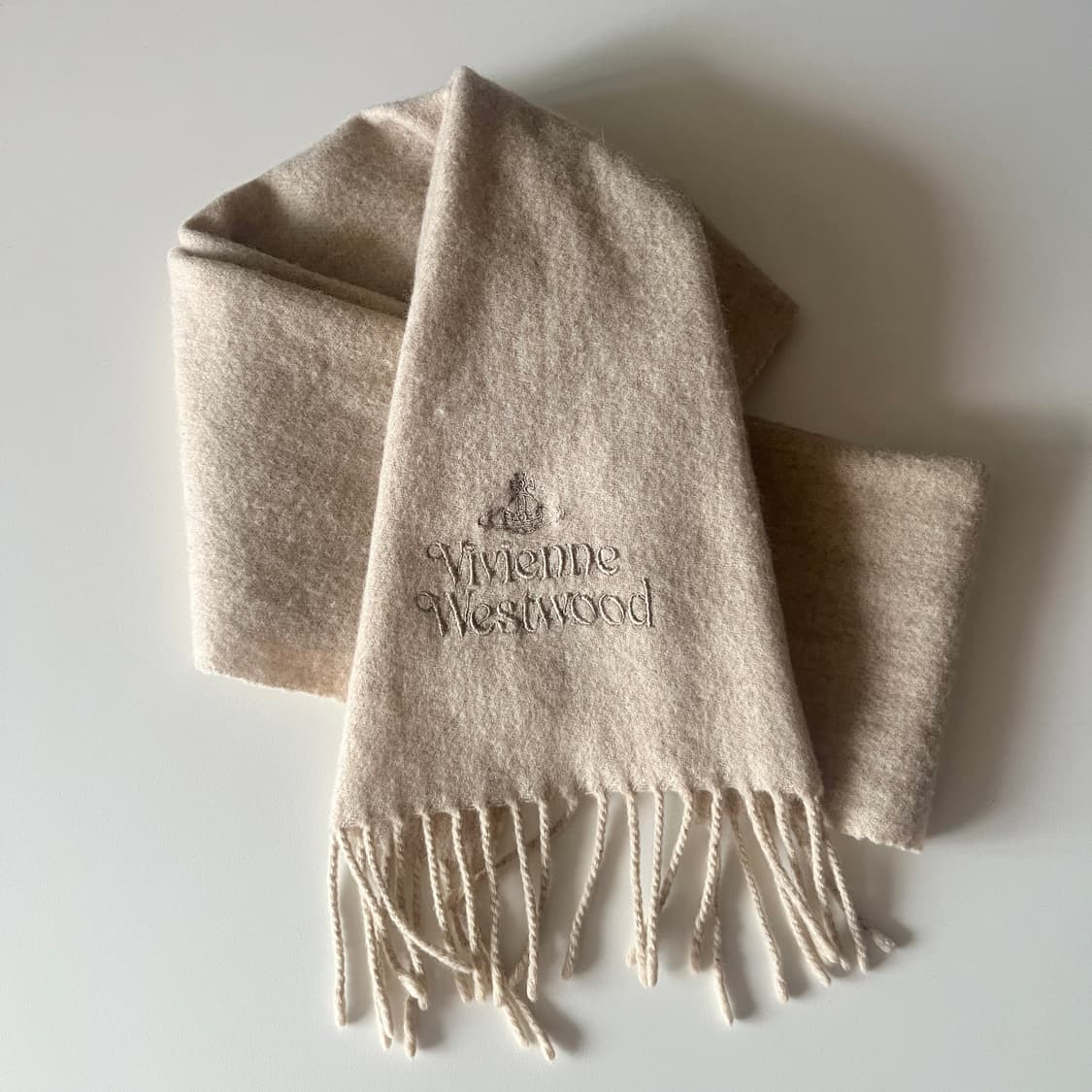 VIVIENNE WESTWOOD wool 100% Muffler 이태리제 상품이미지8