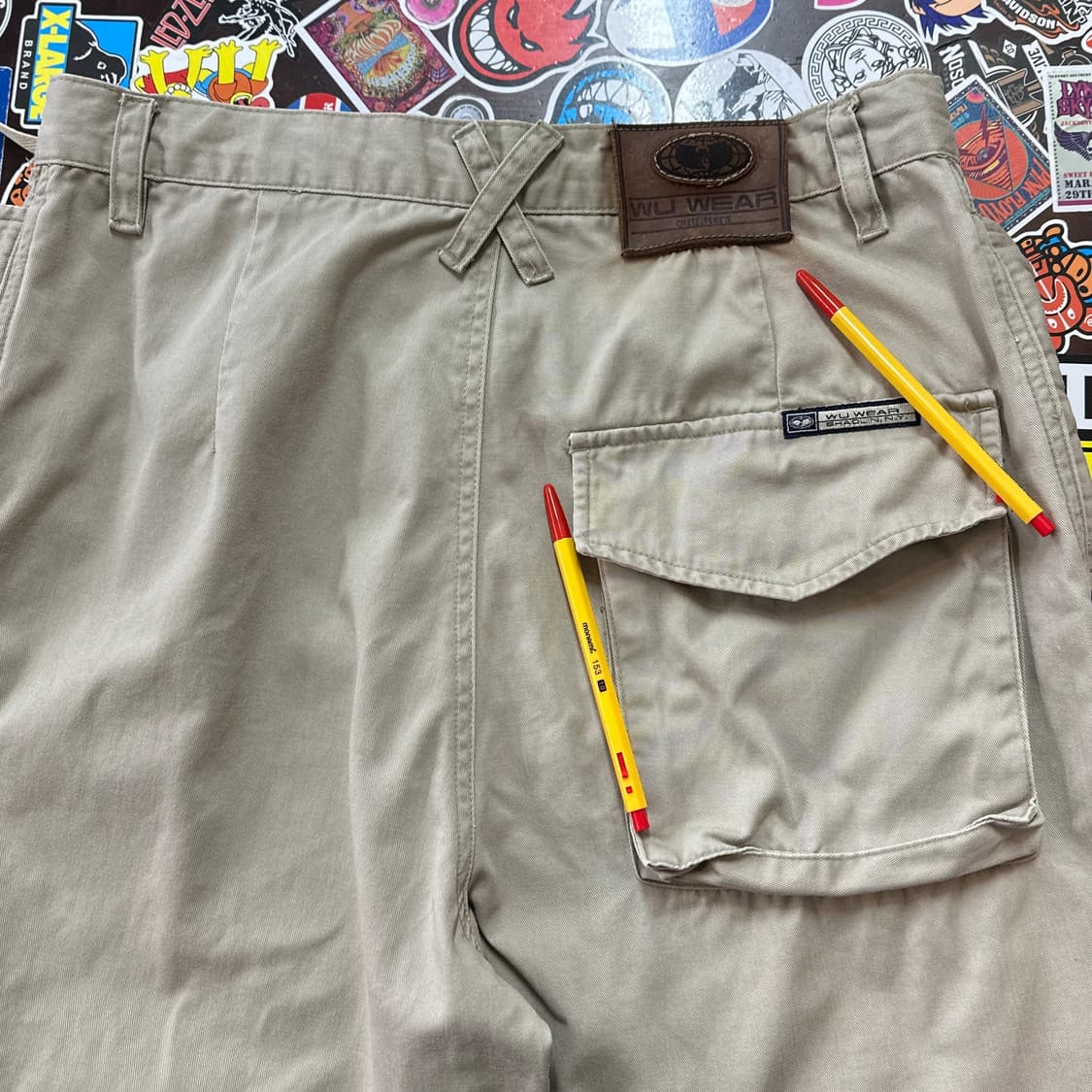 90s Wu wear 우 웨어 우탱클랜 코튼 팬츠 31 상품이미지8