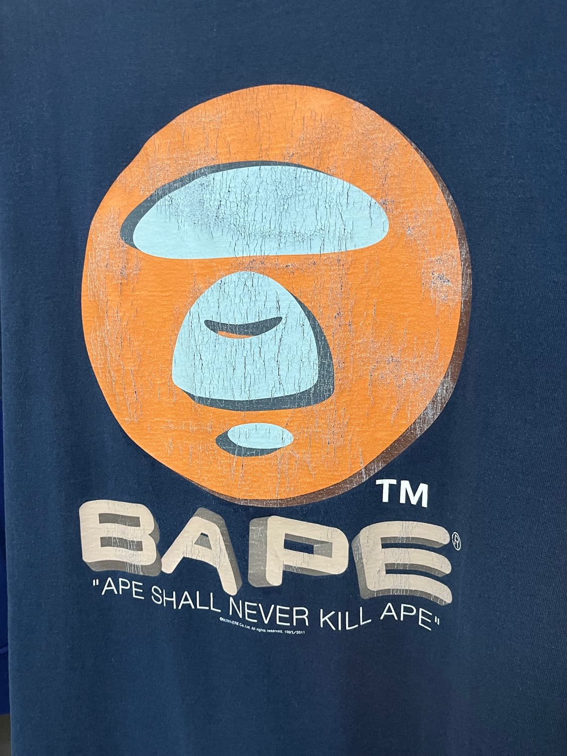 베이프 2011 로고 티셔츠 상품이미지3