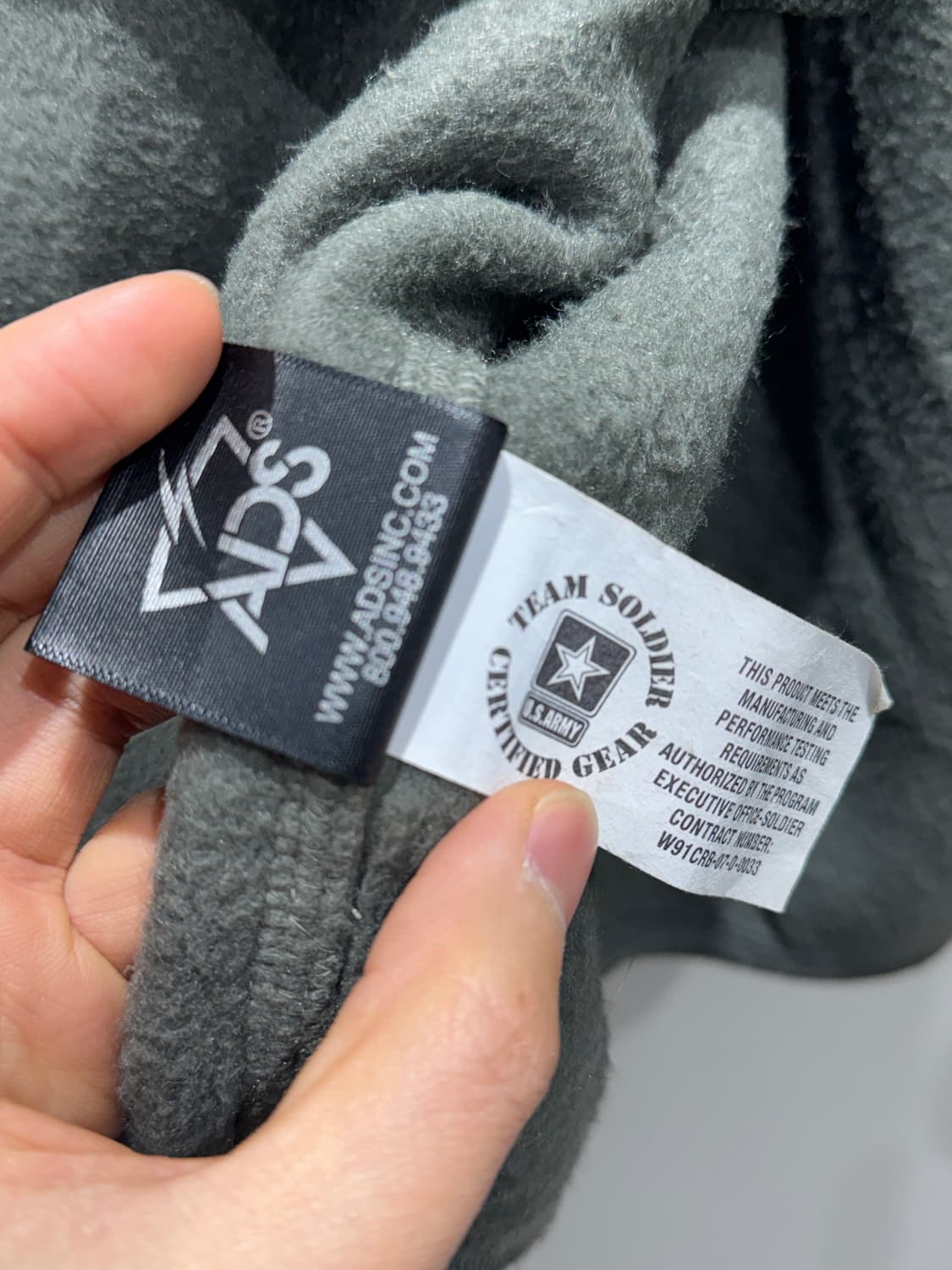 미군 전차병 폴라텍 플리스 자켓 (라지) 상품이미지8