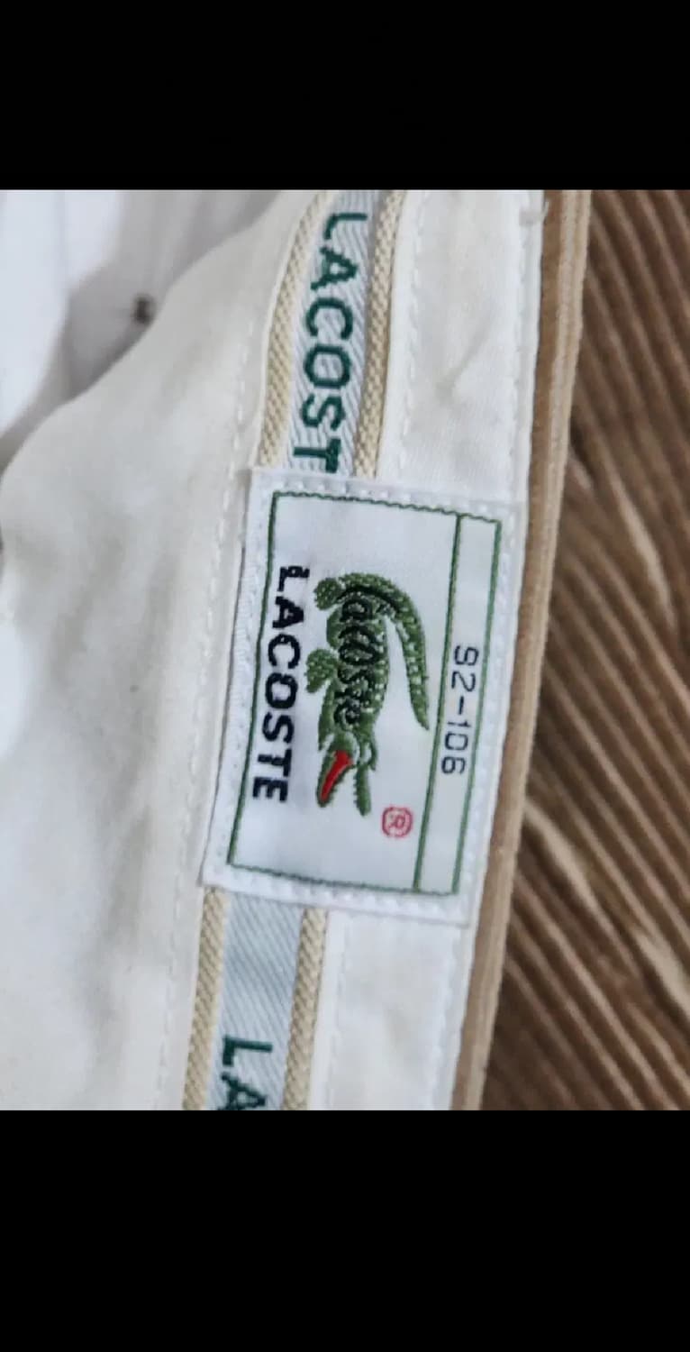 (36) 라코스테 골덴바지 브라운 코듀로이 팬츠 루즈핏  상품이미지4