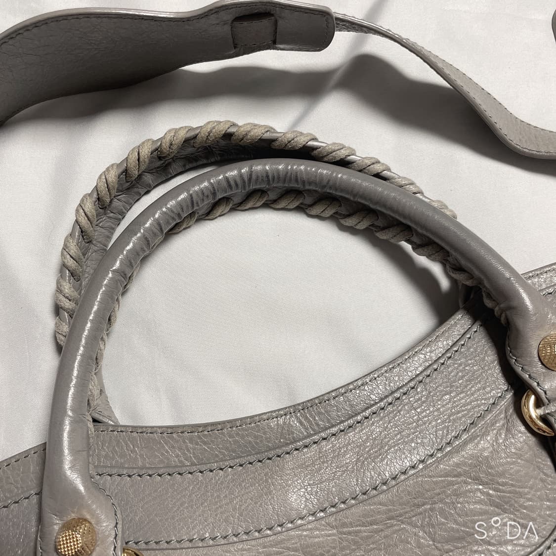 발렌시아가 모터백 그레이 상품이미지6