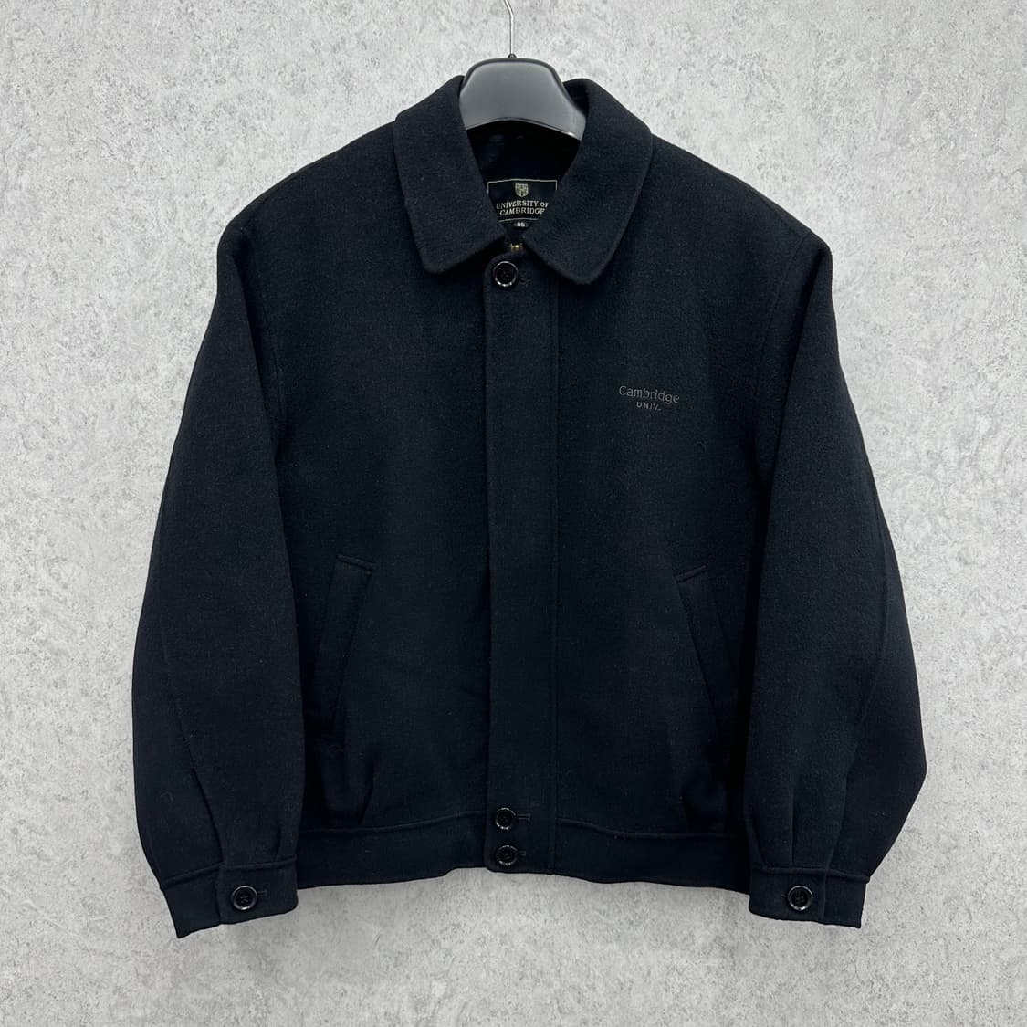 95 캠브리지 남자 루즈핏 울 블루종 자켓 상품이미지1