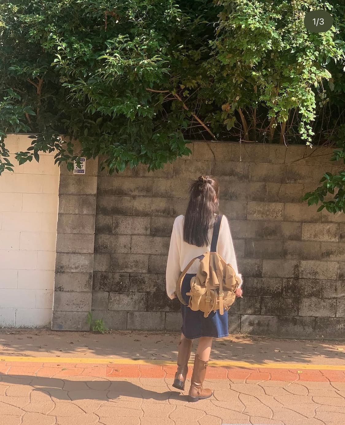 포디어웍스 캔버스 백팩 상품이미지4