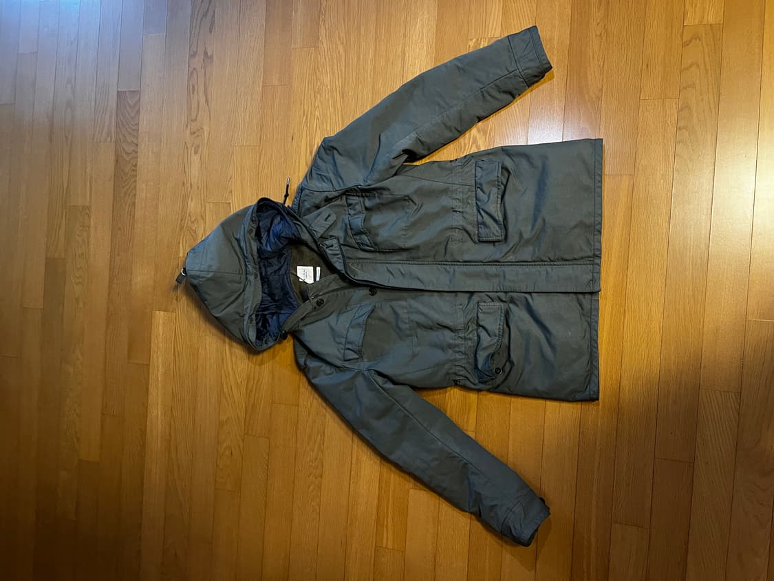 미다(일본 빈티지) 왁싱 자켓 (카키색)  상품이미지1