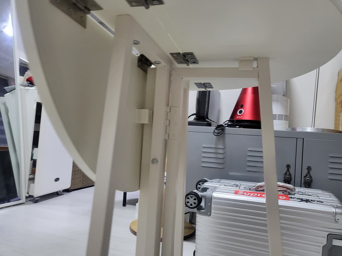 2단계 공간 효율 최고 확장형  접이식 테이블 상태좋음 상품이미지5