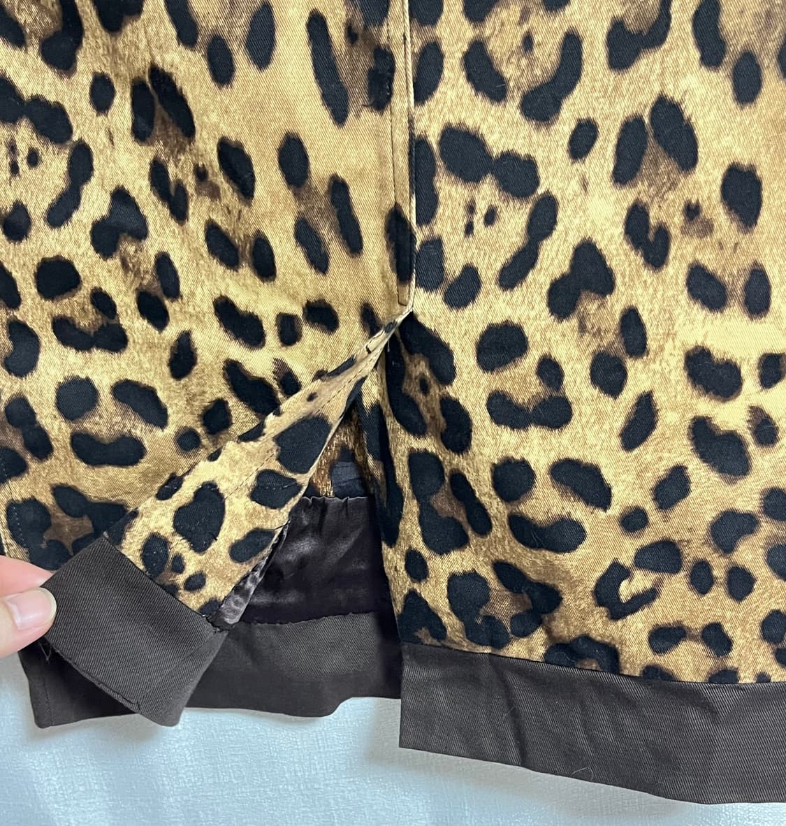 돌체앤가바나 섹시핏 레오파드 스커트 치마 free 상품이미지5