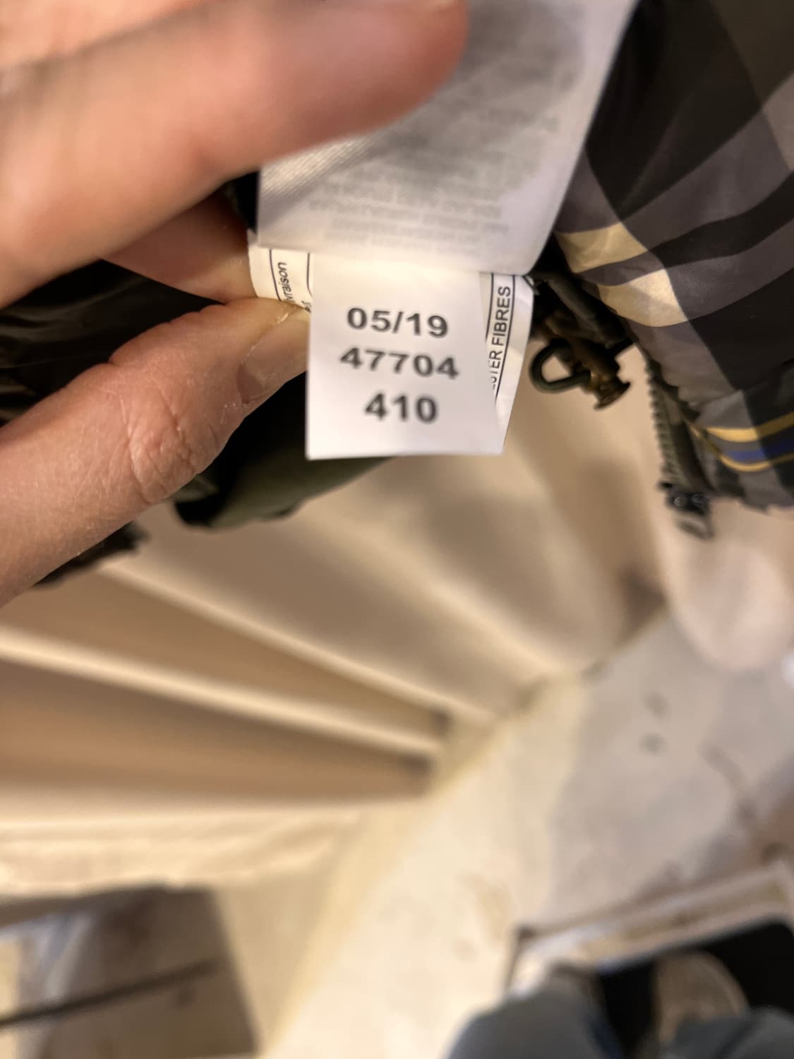 로렌 랄프로렌 우먼스 체크 패딩 M 상품이미지5