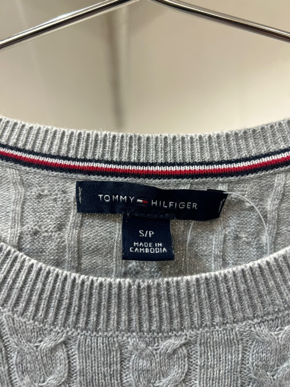 타미힐피거 케이블 니트 상품이미지3