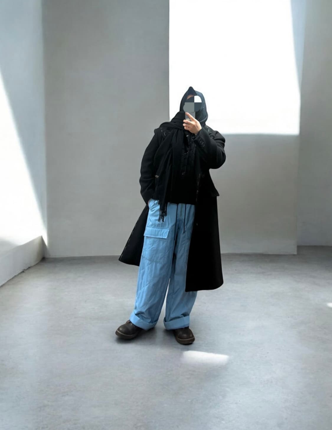 드리스반노튼/PADDED카고팬츠-와이드팬츠/L 상품이미지1