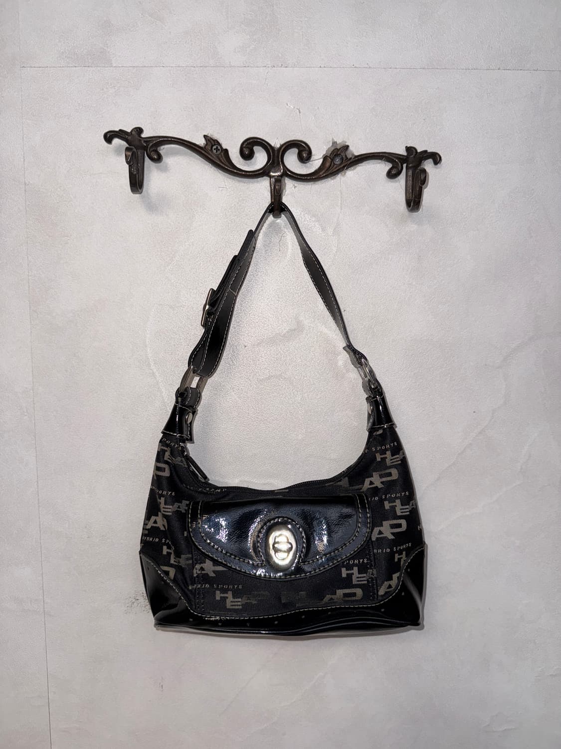 HEAD black logo buckle mini shoulder bag 상품이미지1