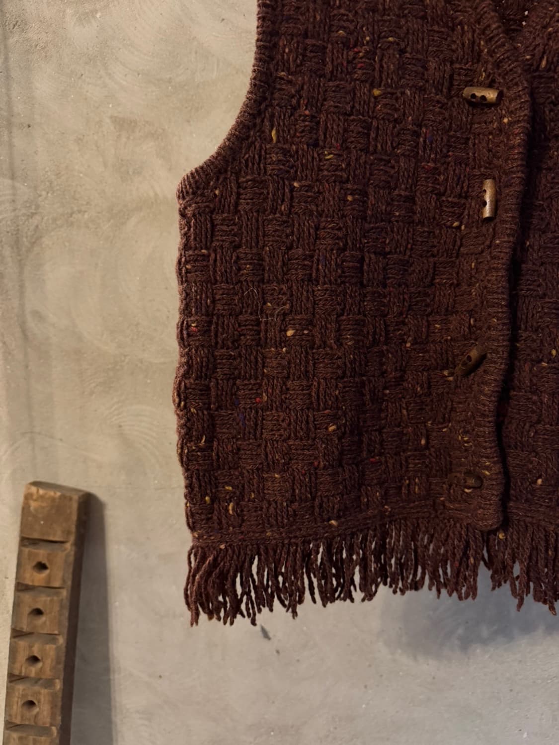 베네통 니트 베스트 55~66 상품이미지3