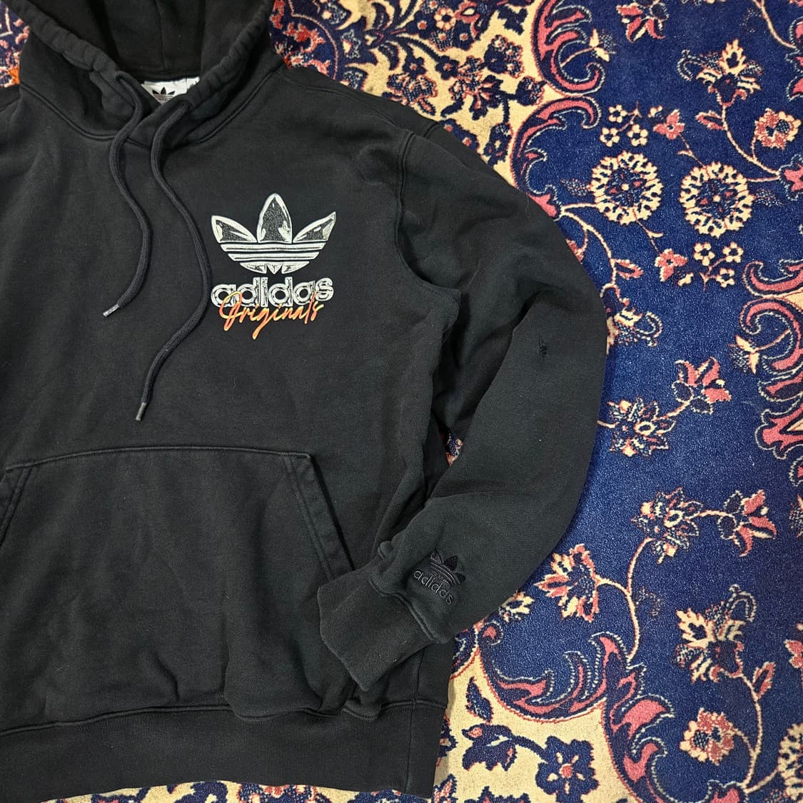 아디다스(Adidas) 트레포일 후드티셔츠 M 상품이미지4