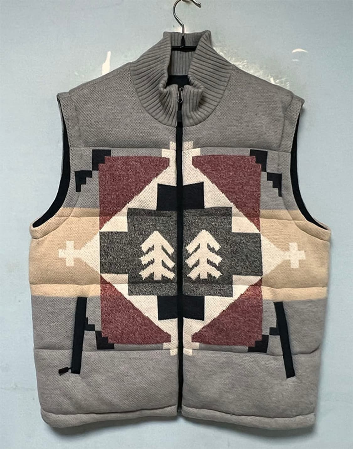 코오롱스포츠 남자 니트 패딩조끼 구스다운 XXL 110 상품이미지1