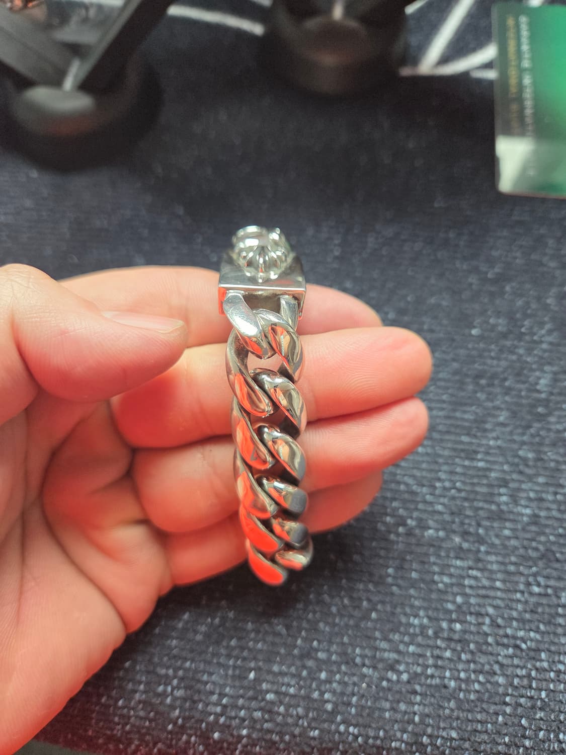 크롬하츠 ID 플로랄 하트 클래식 팔찌(정품) 상품이미지3