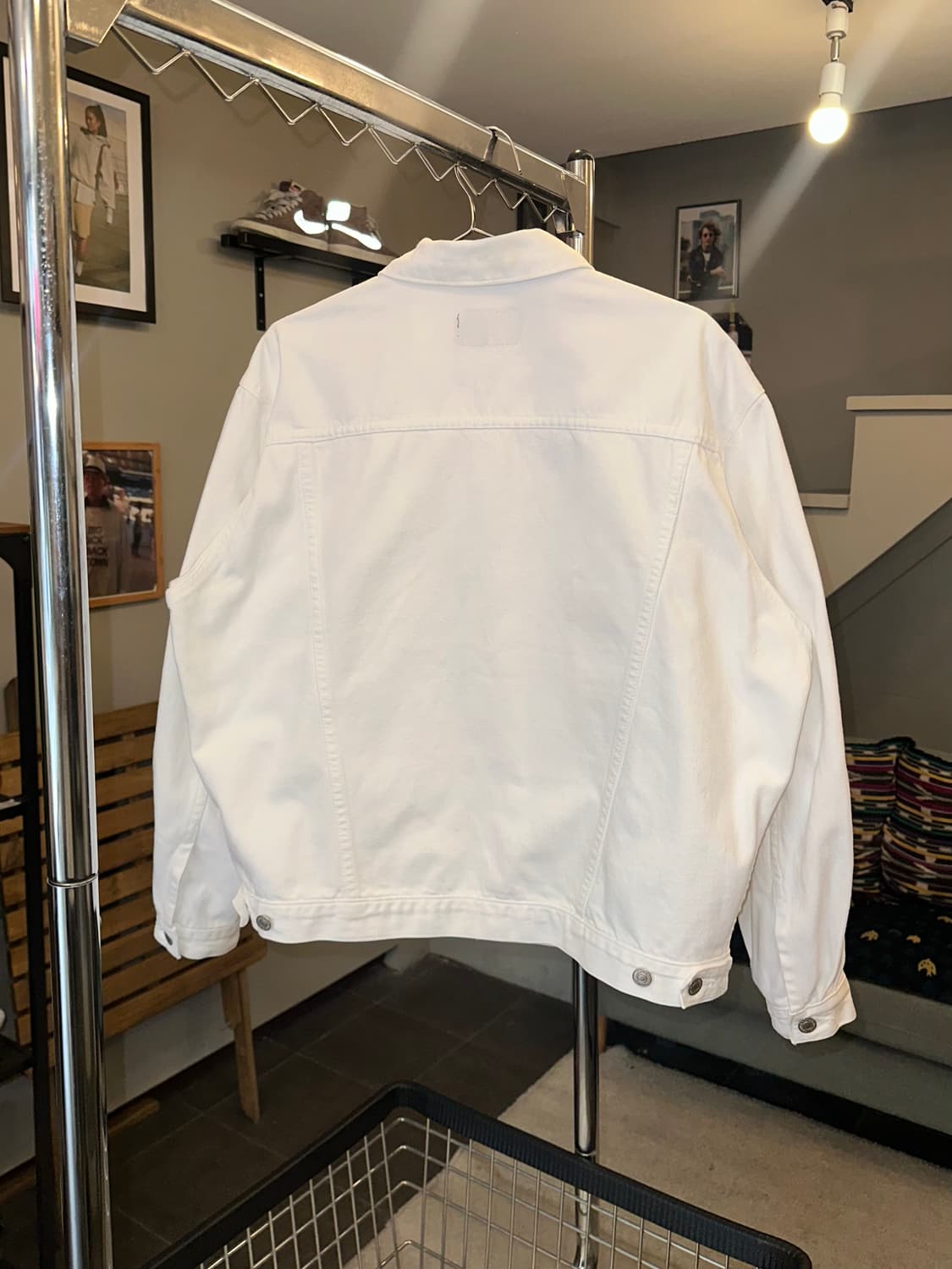 80’s Levi’s Japan white trucker jacket 상품이미지8