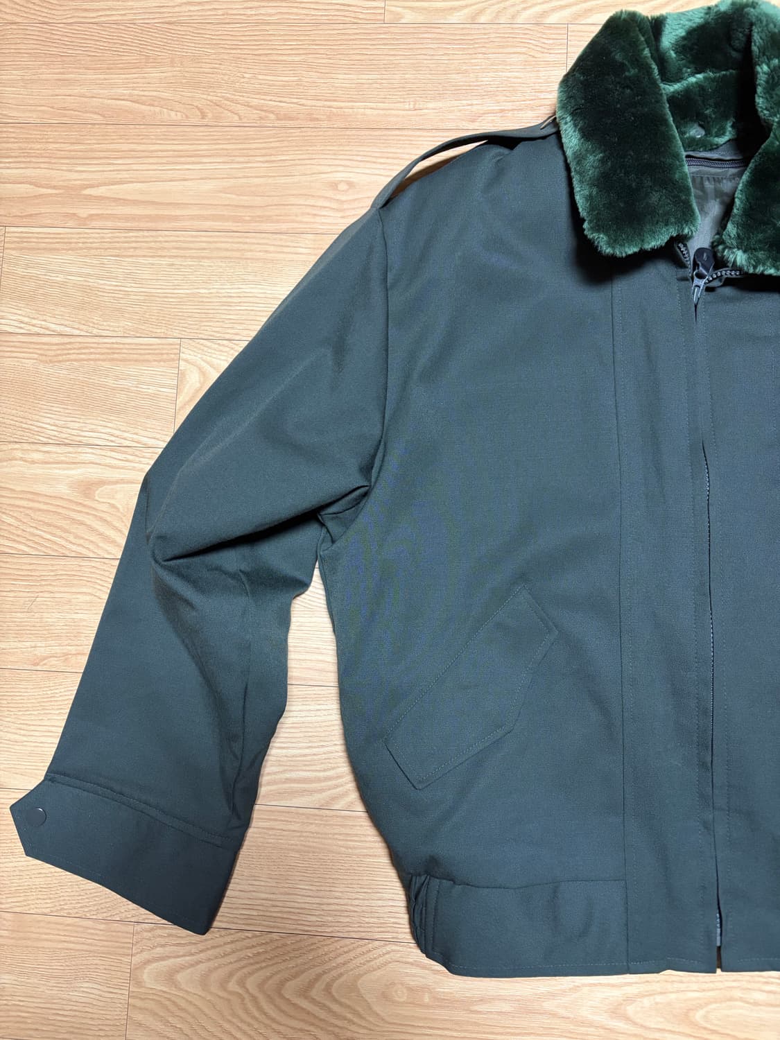 해병대 민무늬 점퍼 상품이미지3