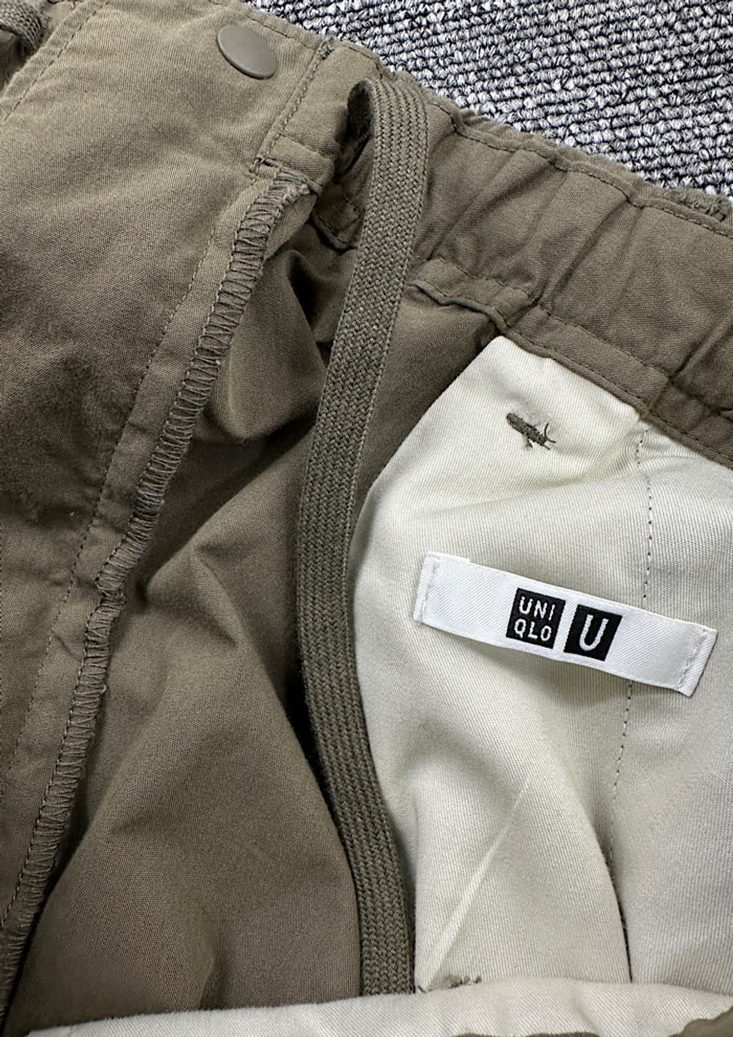 유니클로 U 와이드핏 파라슈트 카고팬츠 M 상품이미지2