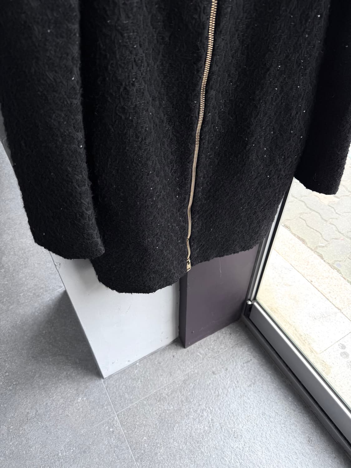 42/ 에르노 트위드 스팽글 구스다운 코트 패딩 상품이미지4