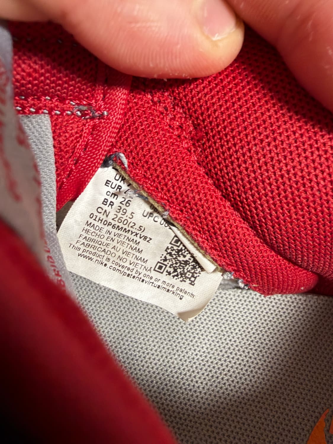 나이키 덩크 로우 회빨 상품이미지2