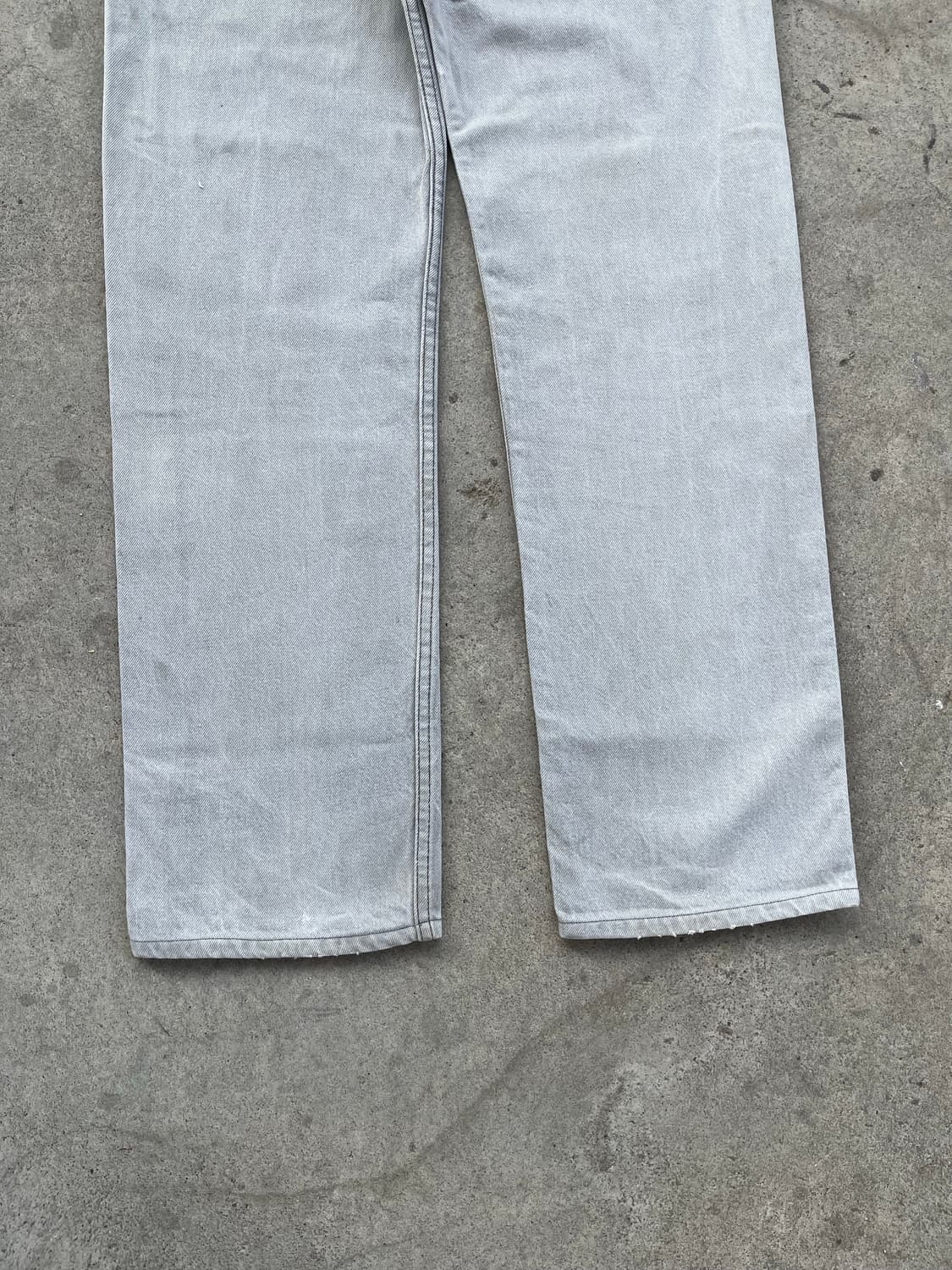 빈티지 리바이스 501 데님 팬츠 그레이 상품이미지9