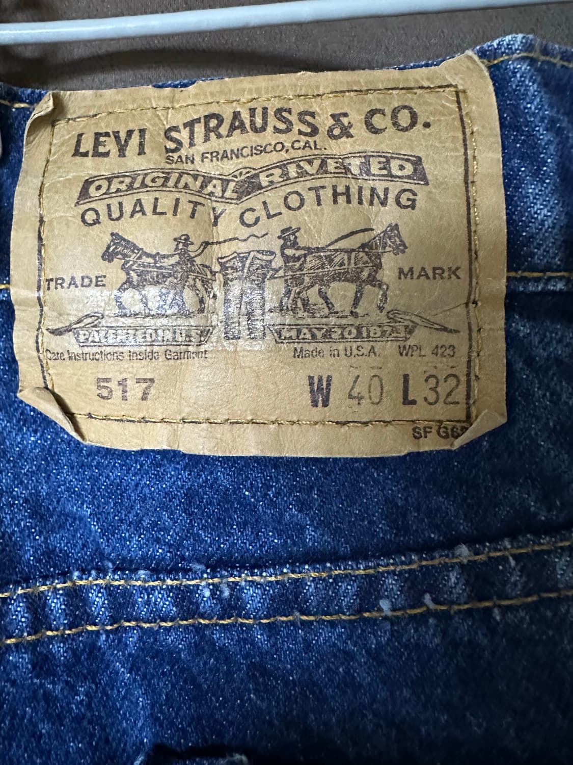 90s  리바이스 517 오렌지탭 상품이미지4