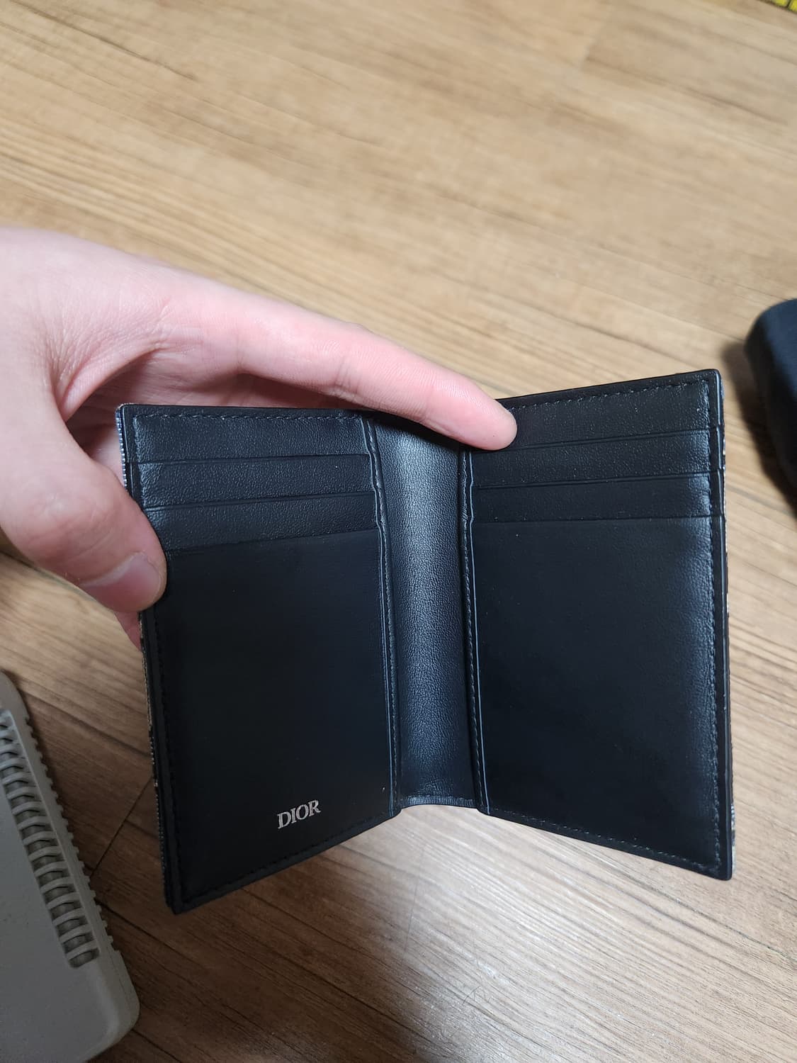 디올 자카드 2단 카드지갑 상품이미지4