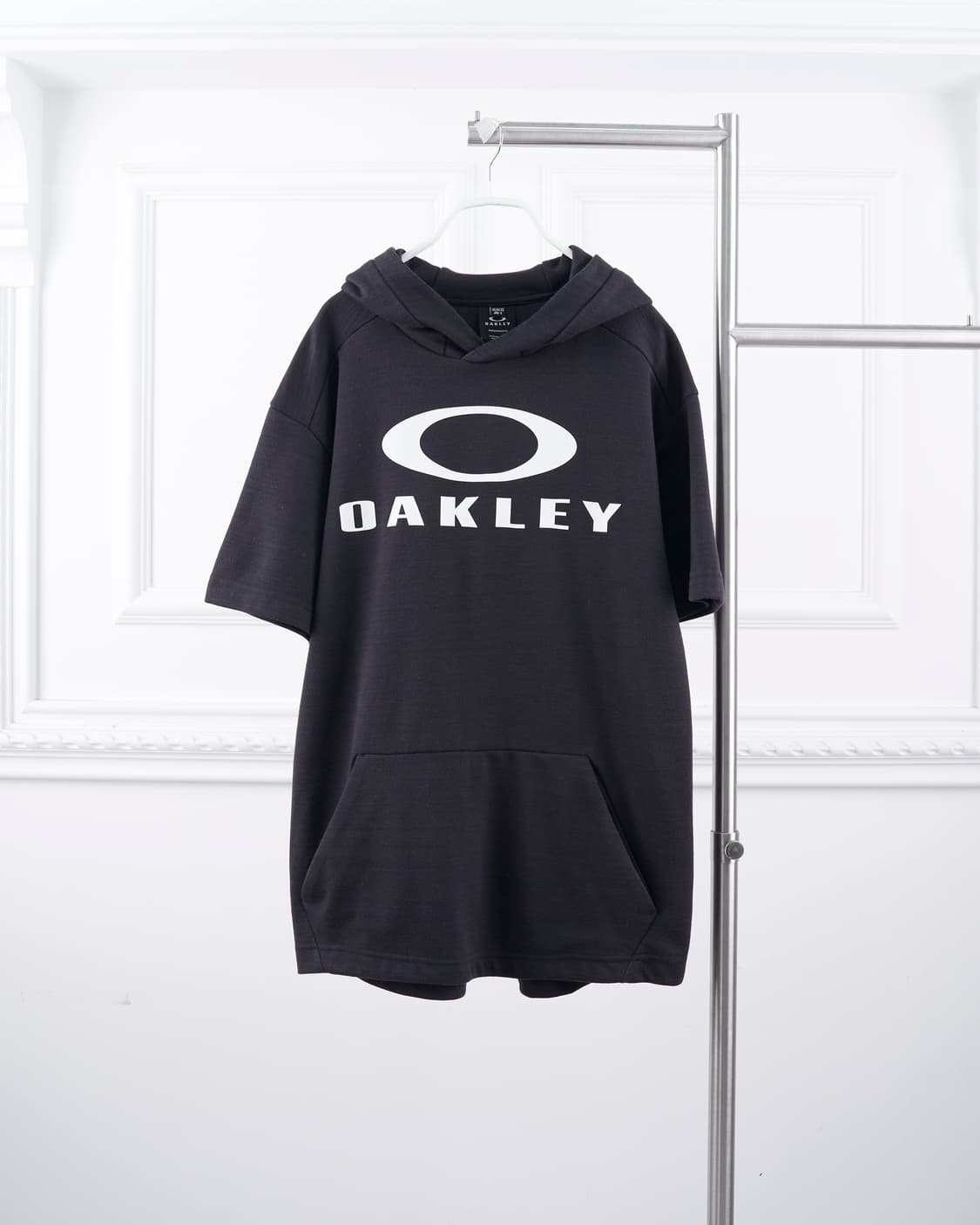 Oakley 빅로고 포인트 후드 반팔 티셔츠 상품이미지1