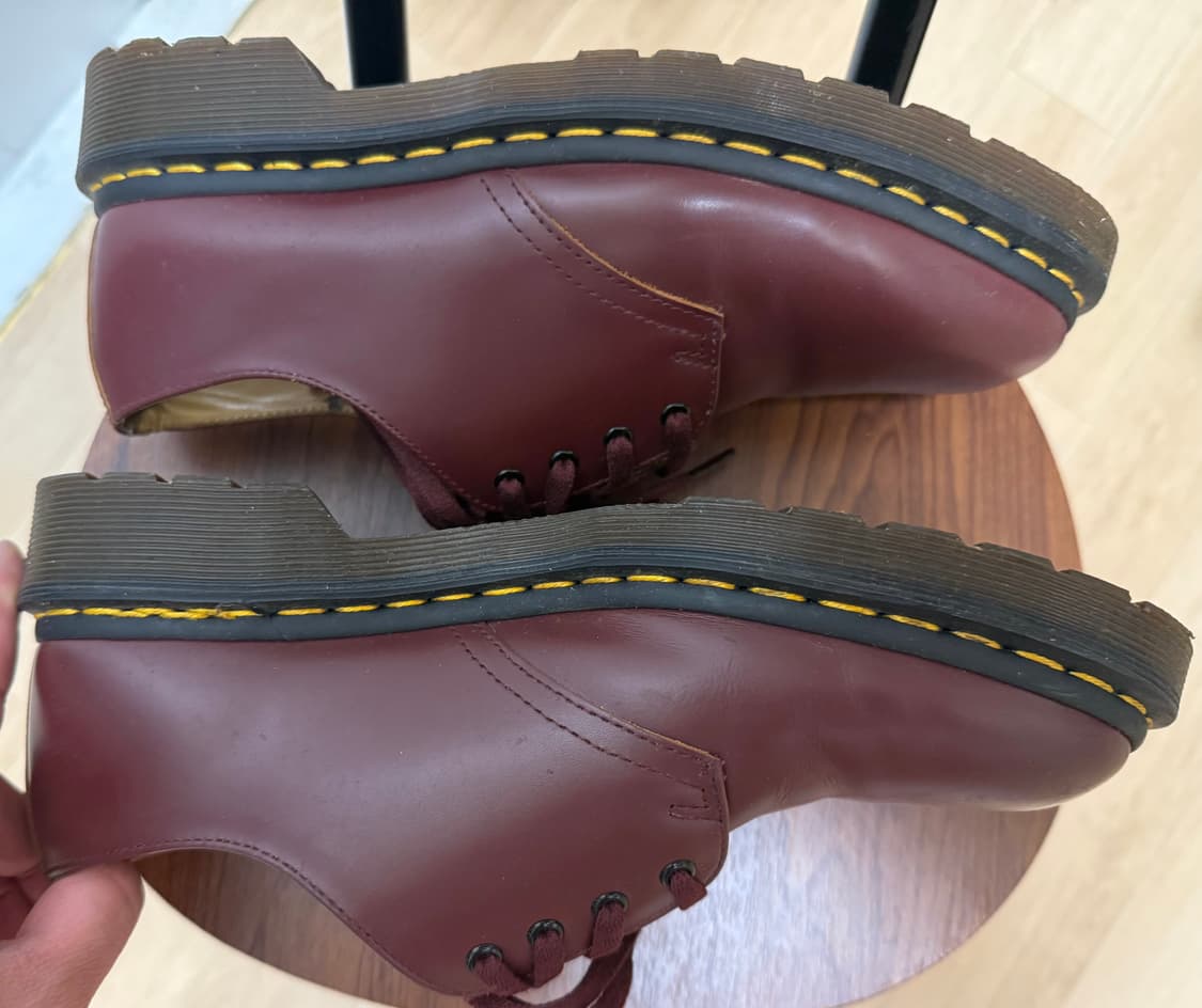 닥터마틴 x 슈프림 스미스 체리레드(4홀, 1461 쉐입) 상품이미지5