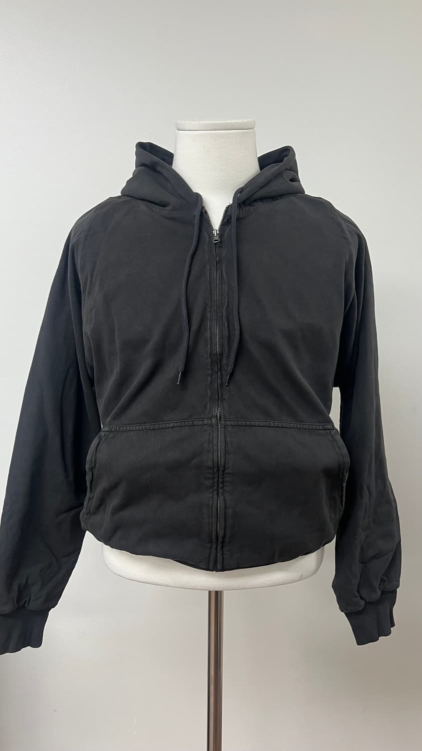 (새상품)이지갭 후드 집업 블랙S 상품이미지1