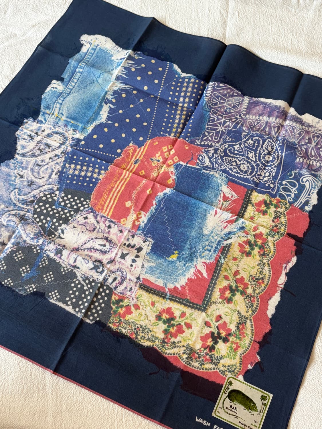 [품절제품/미개봉새상품] 캐피탈 보로 셀비지 패스트컬러  반다나 상품이미지1