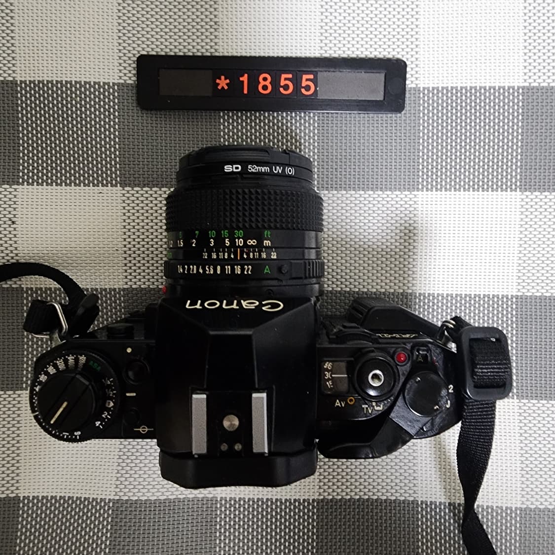 캐논 A-1 필름카메라 블랙바디 1.4렌즈 상품이미지3