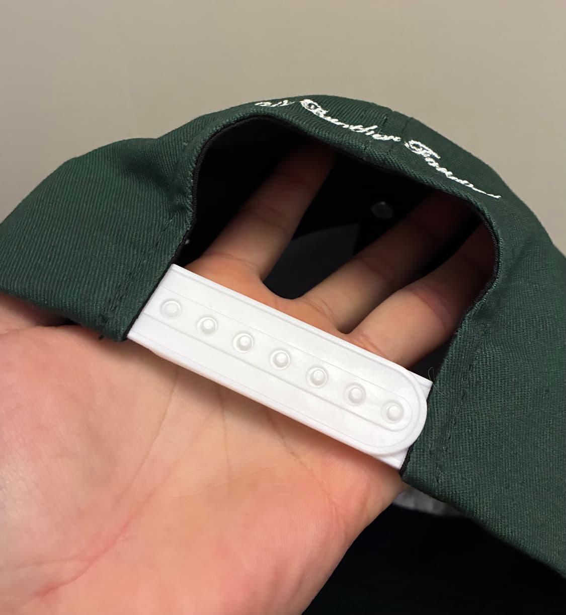 (F)라브로스 LT LB 자수 6패널 볼캡 모자 그린 상품이미지6