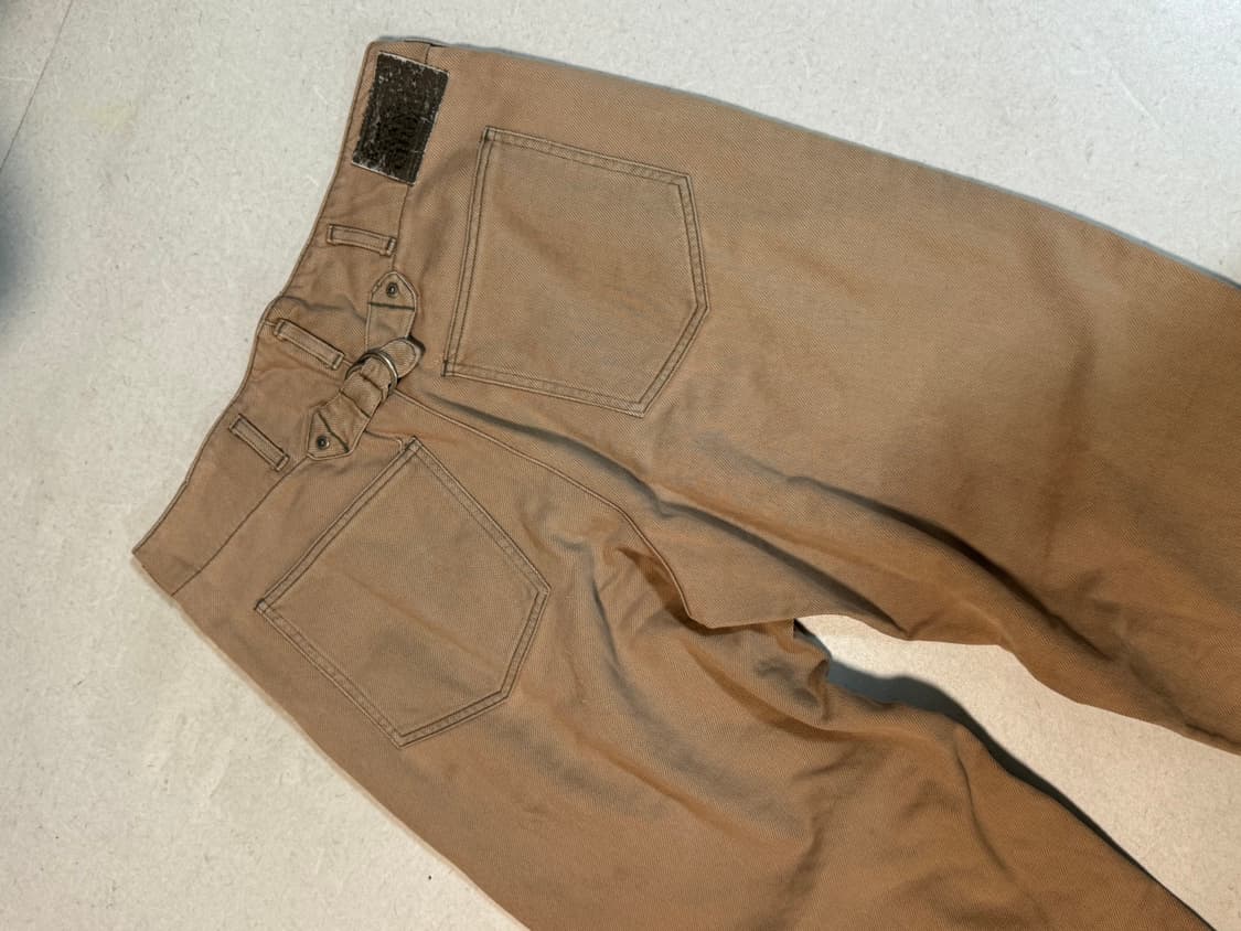 일본 빈티지 코듀로이 더블니 코튼 팬츠 상품이미지5