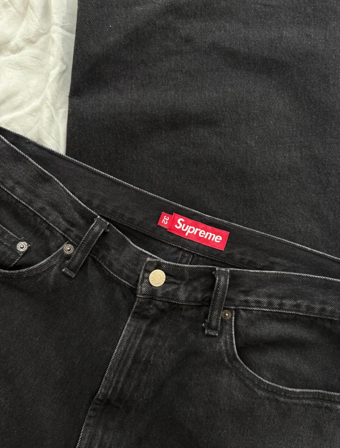 25ss 블랙 배기진 상품이미지3