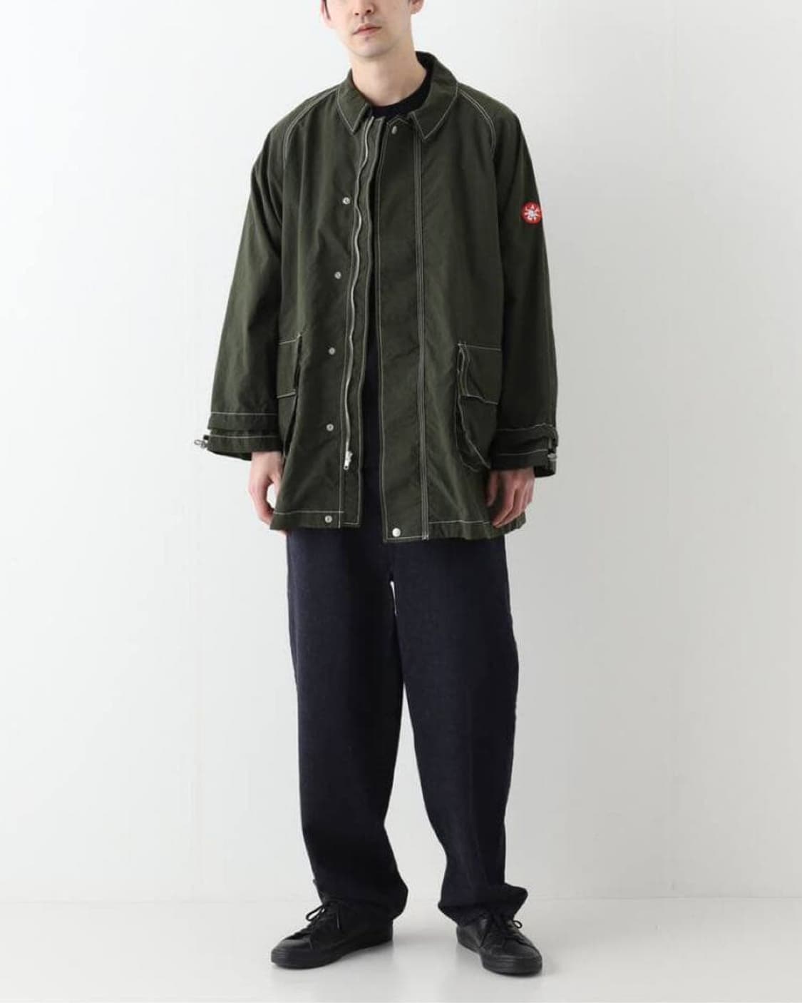 카브엠트 C.E Overdye Green Nylon Jacket 상품이미지3