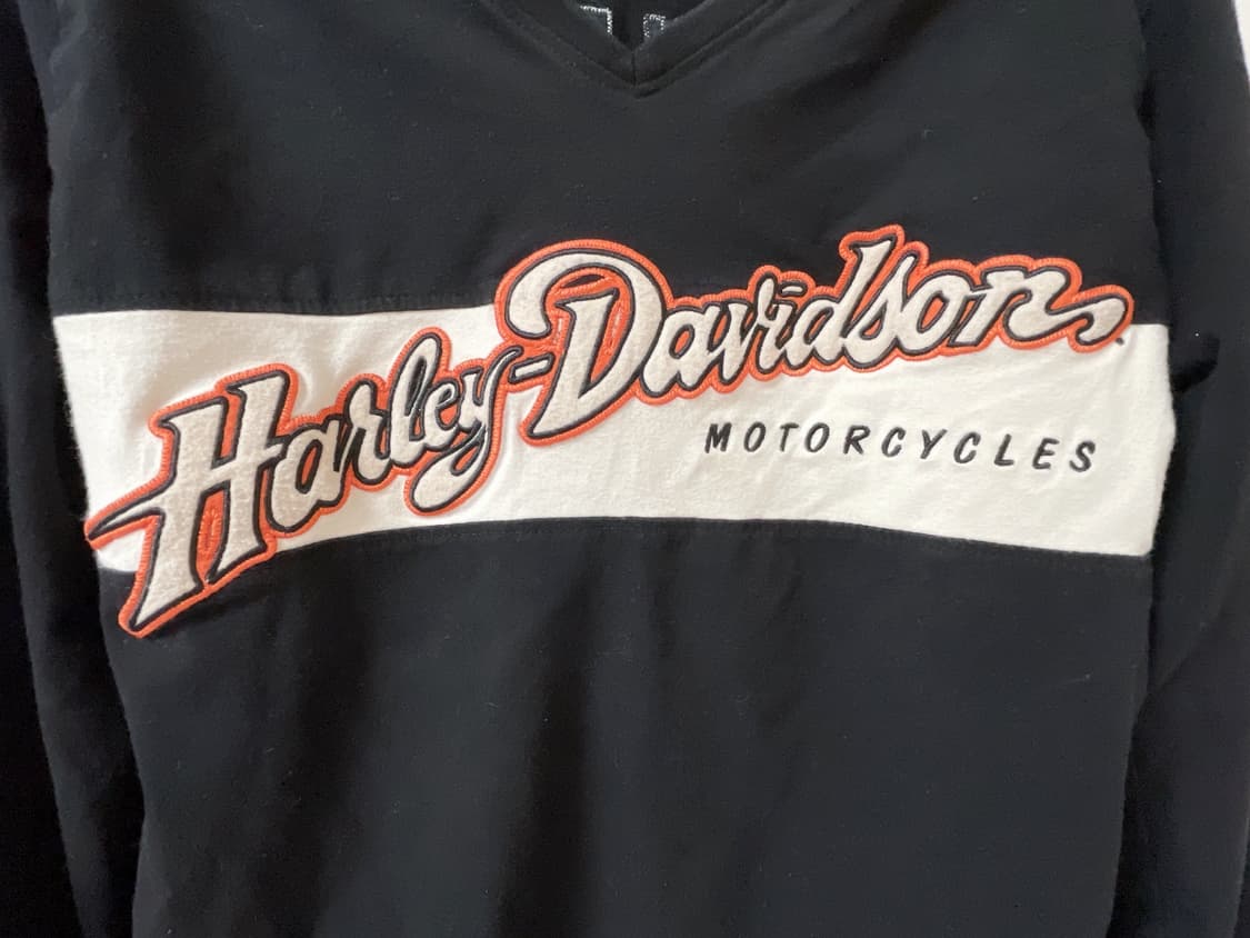 [무배] 할리데이비슨 브이넥 롱슬리브 긴팔 티셔츠 상품이미지4