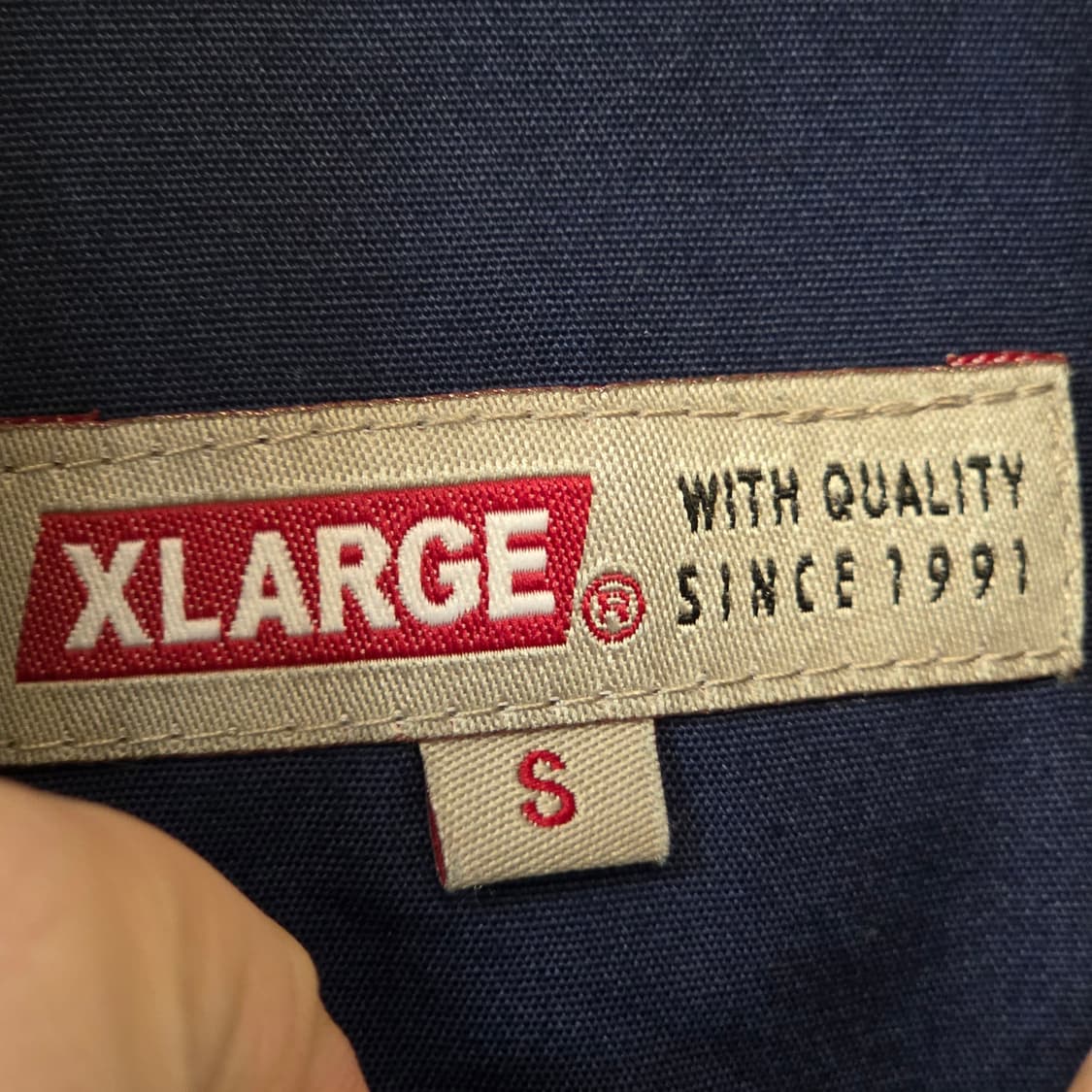 엑스라지 네이비 반팔 셔츠 상품이미지8