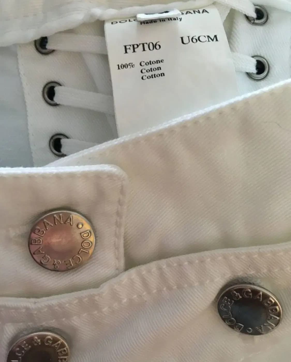 돌체앤가바나 아카이브 03/SS 세일러 멀티-버튼 트라우져(코튼)해외발송 상품이미지6