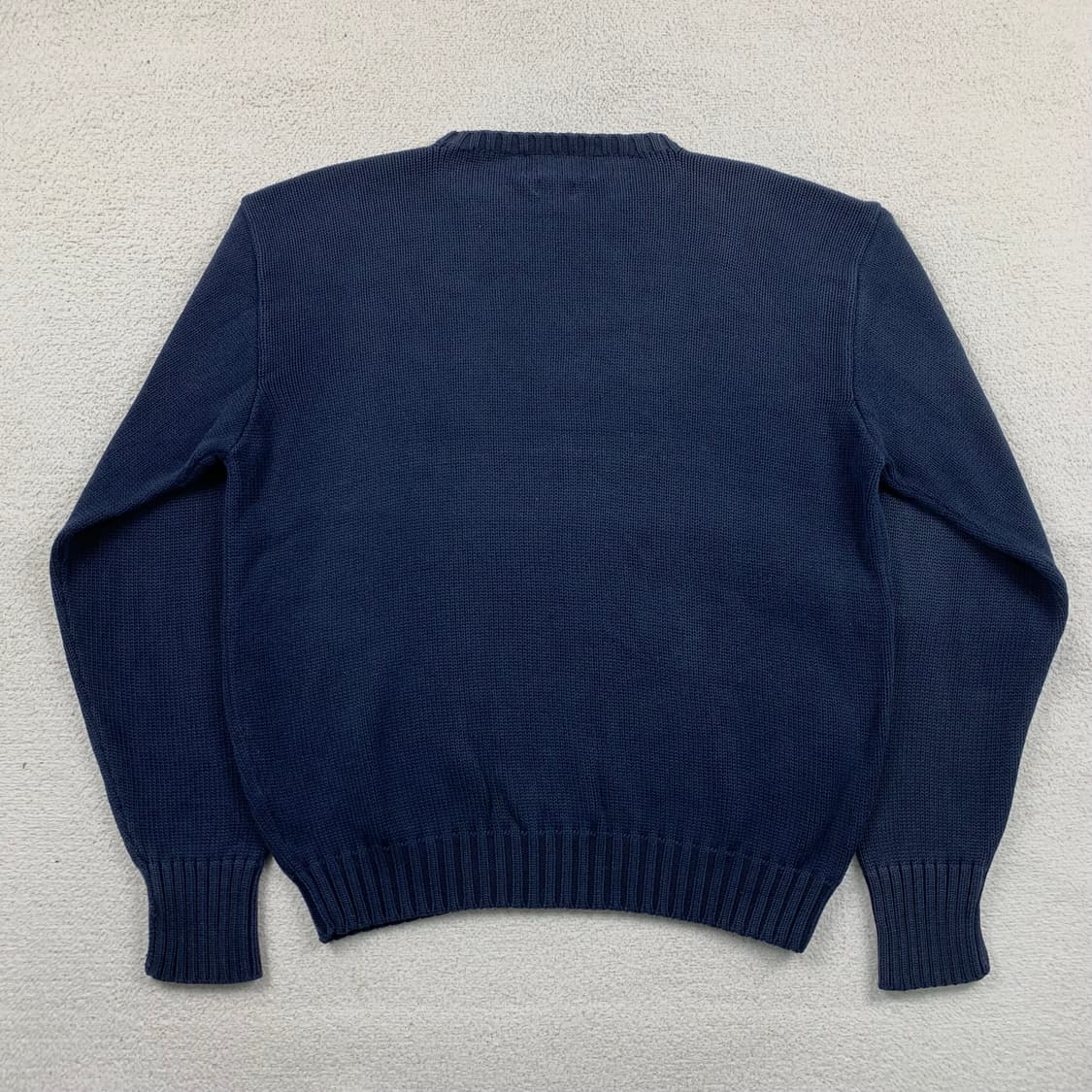 폴로 랄프로렌 포니로고 코튼 니트 네이비  상품이미지2