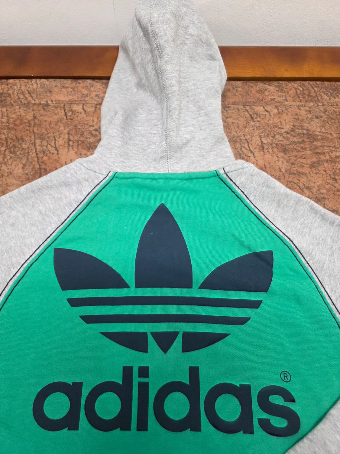 아디다스 빈티지 후드 집업 상품이미지2