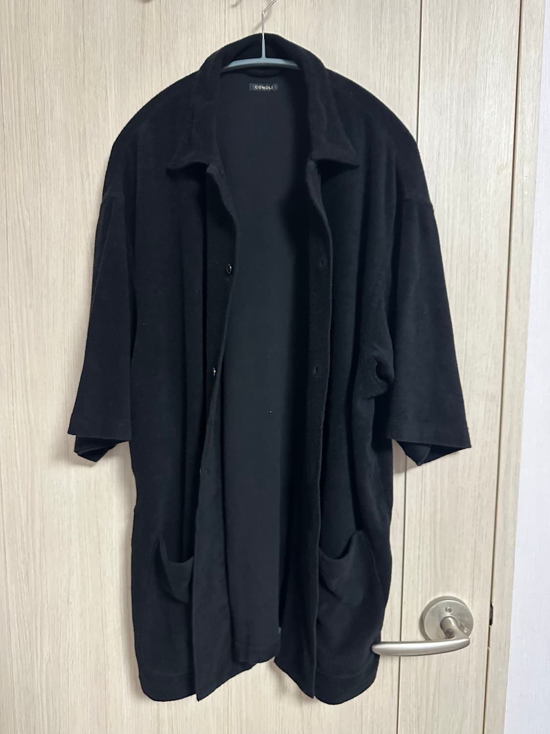 2)코모리 코튼캐시미어 파일 셔츠 상품이미지1