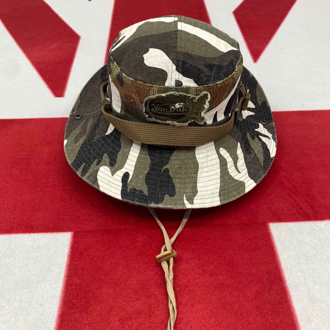 본더치 카모 웨스턴 버킷햇 여성용 상품이미지2