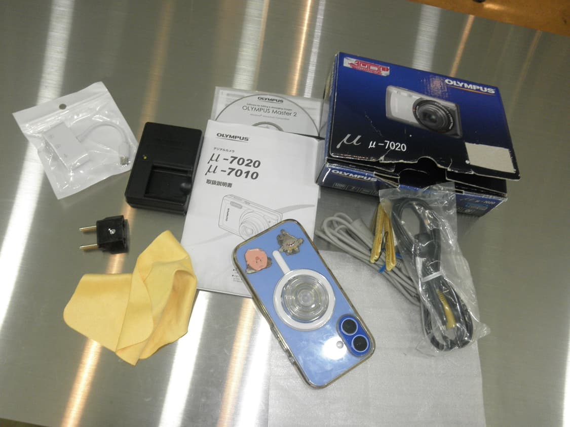 New배터리/한글지원/민트급)올림푸스 뮤7020 레드 빈티지디카 상품이미지10